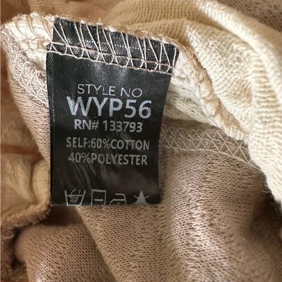 POL Quilted Tan Floral Pants - Picture 5 of 8